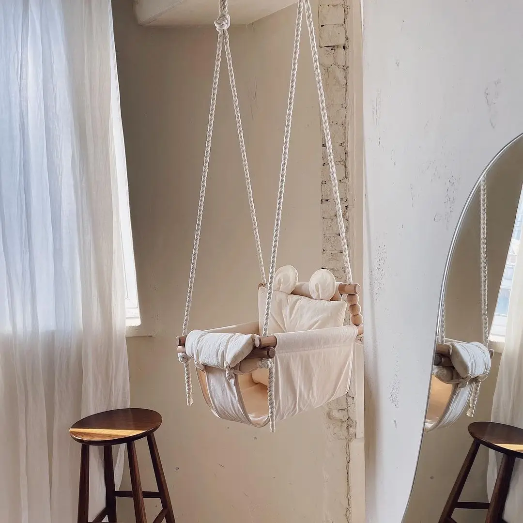 Baby Swing Bouncer - Huśtawka dla dzieci Ins Style niemowlę