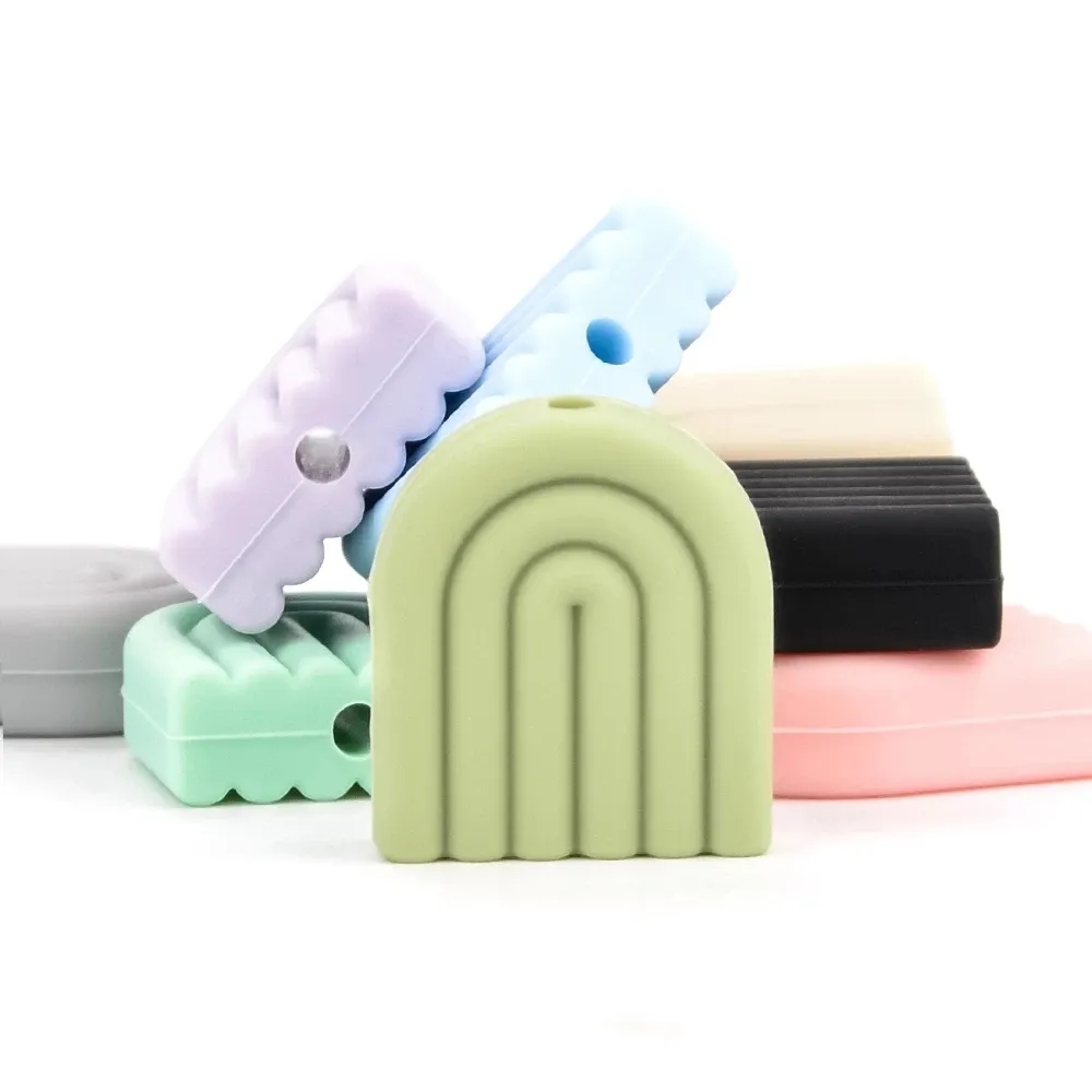 Baby Products Expo - Lofca 40 sztuk Rainbow Baby koraliki