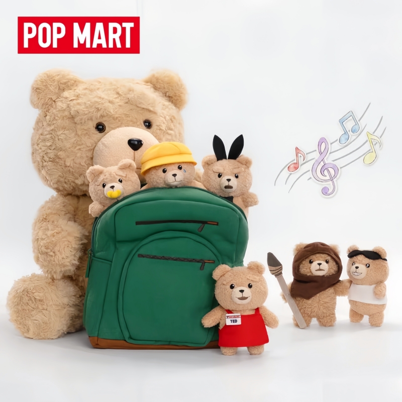 Baby Products In - Oryginalne, popularne figurki Popmart Gong Ted2