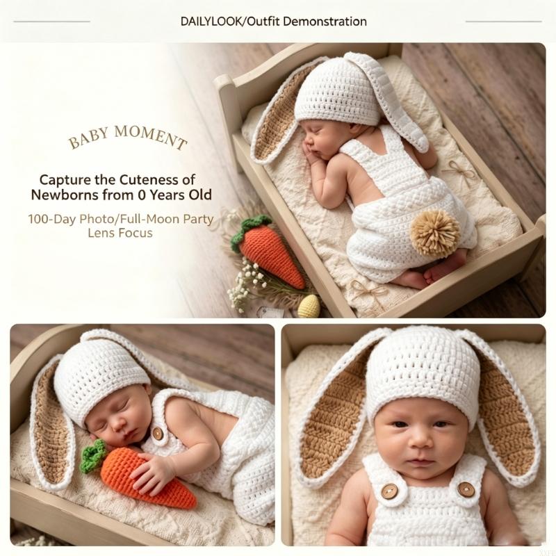 Baby Products Expo - Szydełkowe, dziergane rekwizyty do sesji noworodkowych,