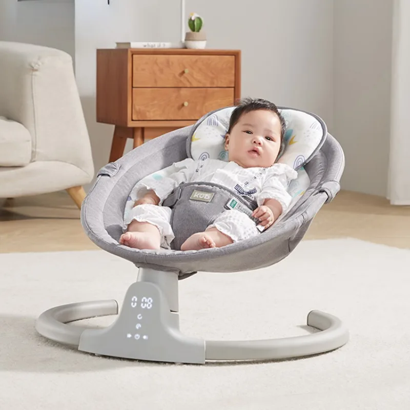 Baby Swing Bouncer - Elektryczne bujaczki do łóżeczka dziecięcego Bluetooth