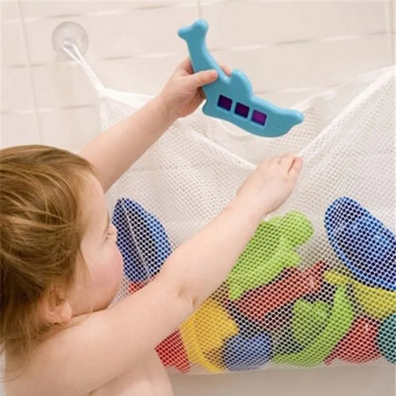 Baby Products For Bathing - Siatkowa torba łazienkowa dla dzieci Koszyk