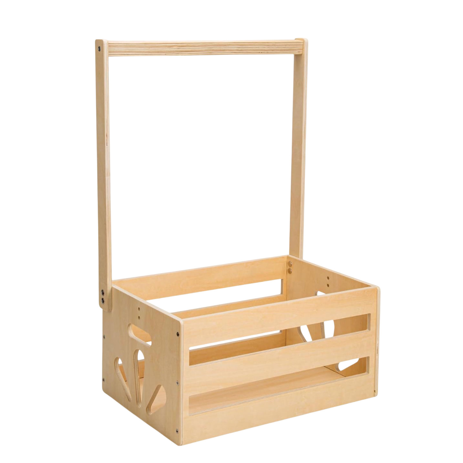 Baby Products Eco Friendly - 2025 Duży drewniany kosz do przechowywania