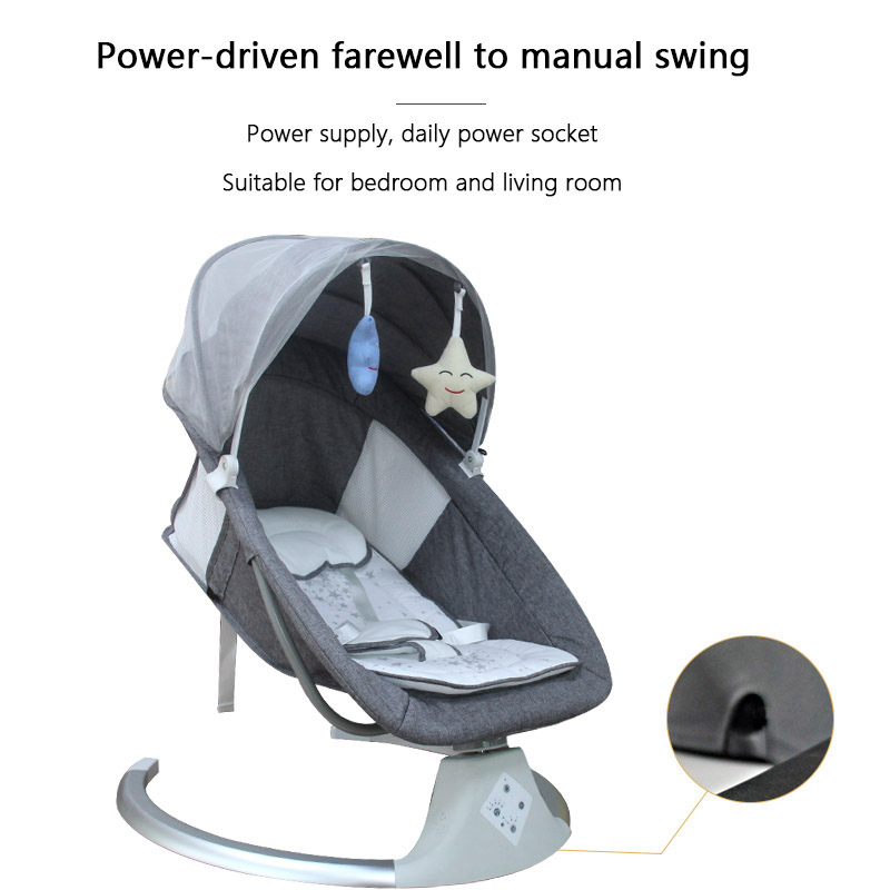 Baby Swing Bouncer - IMBABY fotel bujany dla dziecka inteligentna