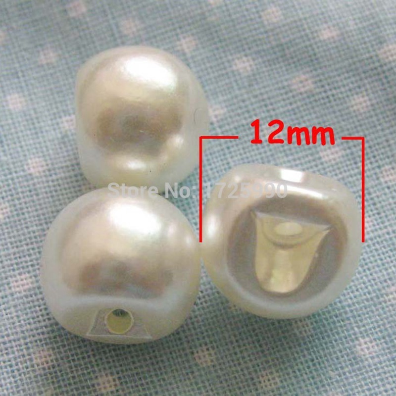 50szt Perłowy guzik 12mm Okrąg – Baby Products Eco Friendly recenzja i cena