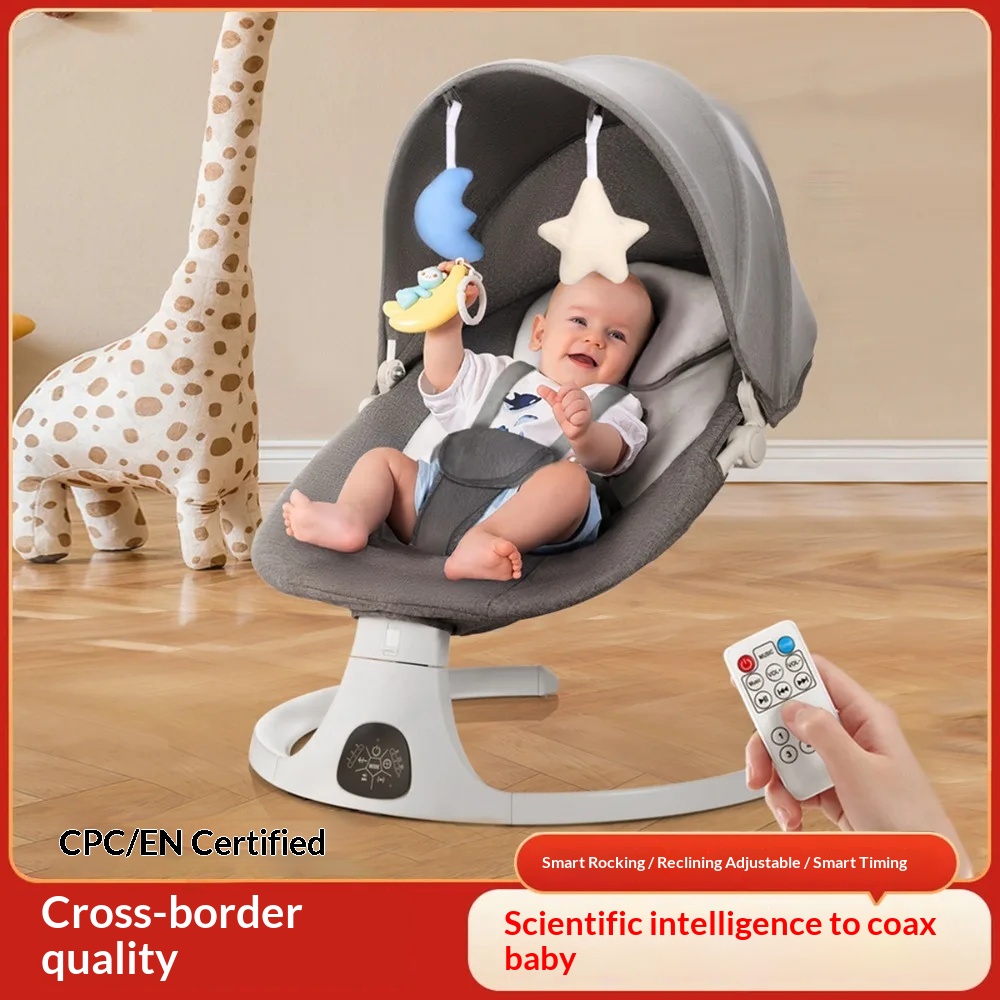 Elektryczne krzesełko bujaczek – Baby Swing Bouncer recenzja i cena