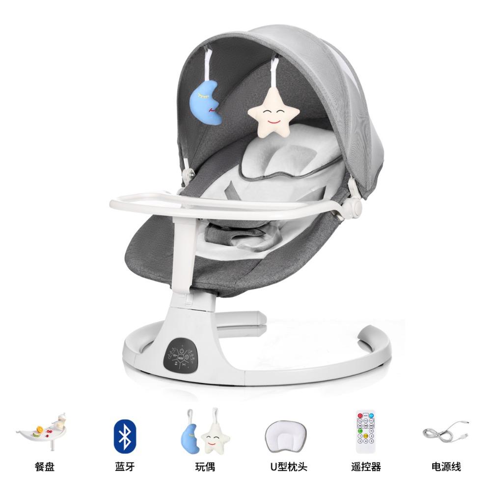 Elektryczne krzesełko bujaczek – Baby Swing Bouncer recenzja i cena
