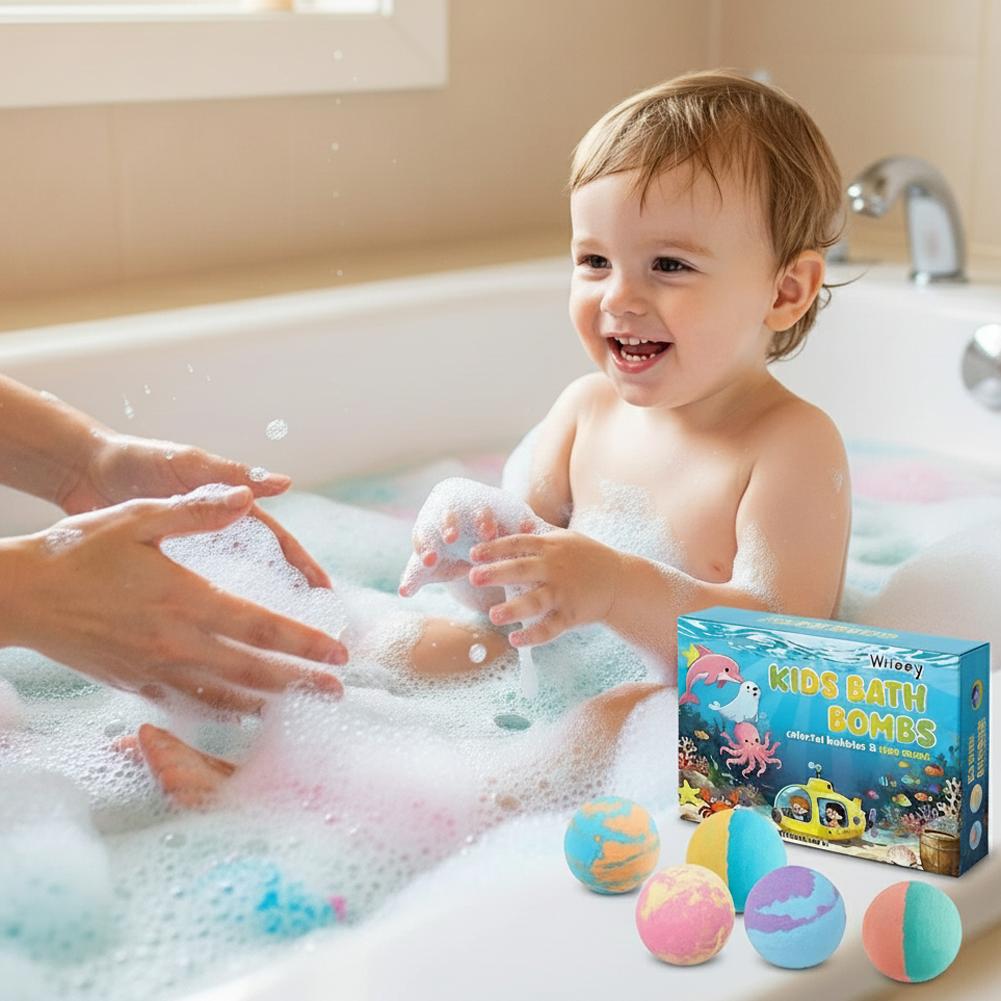 6 sztuk/pudełko Kolorowe bomby – Baby Products For Bathing recenzja i cena