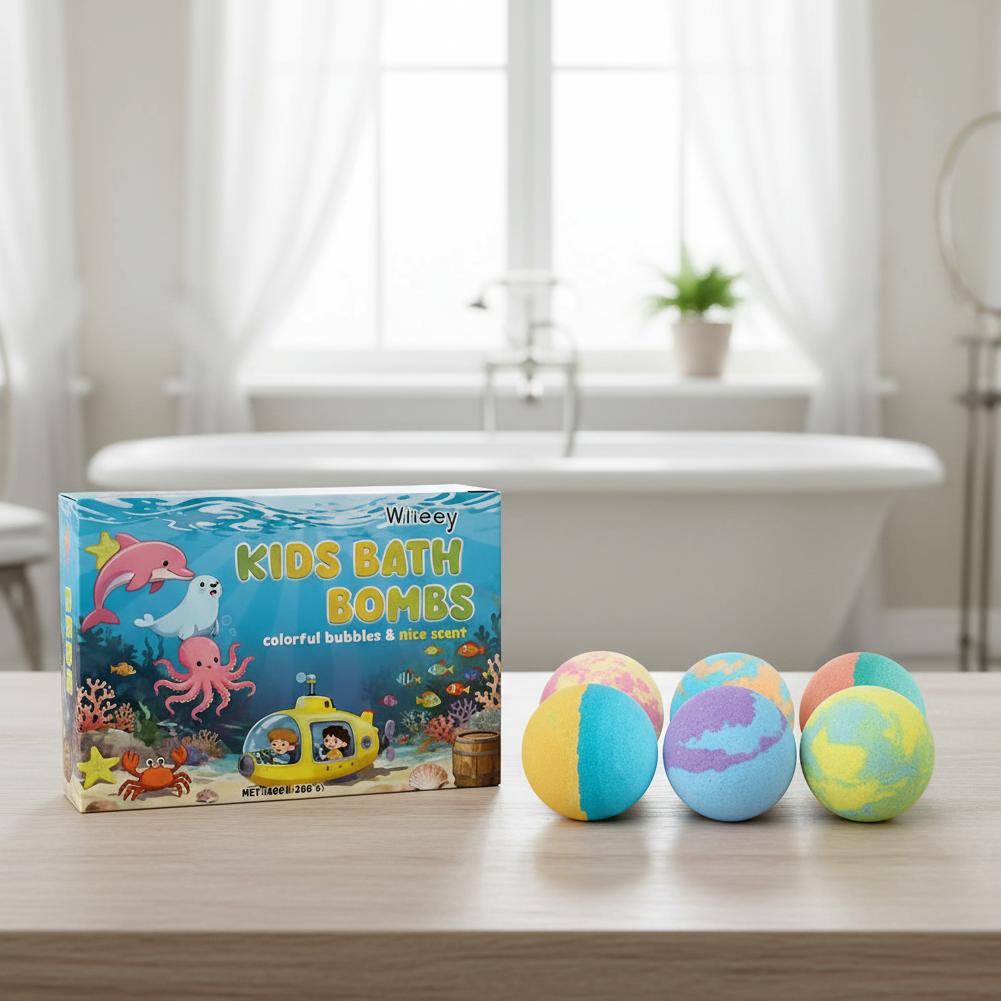 6 sztuk/pudełko Kolorowe bomby – Baby Products For Bathing recenzja i cena